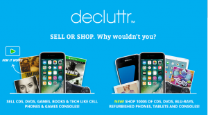 Decluttr selling stuff online and make money