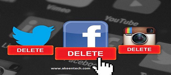 Remove the social media apps