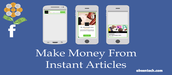 Facebook instant articles money