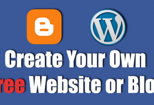 How to create your own blog or website in minutes