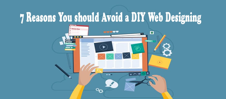 7 Reasons You should Avoid a DIY Web Designing